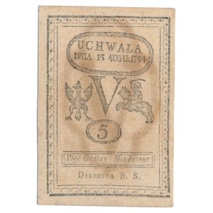 5 groszy 1794