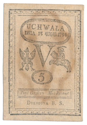 5 pennies 1794