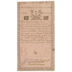 5 złotych 1794 - N.A 1. - z błędem wszlkich