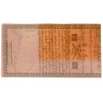 5 złotych 1794 - N.C 1. - unikatowy filigran JAN KOOL - jedyny znany egzemplarz z pełnym znakiem tej papierni