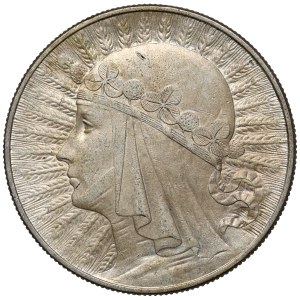Głowa Kobiety 10 złotych 1933
