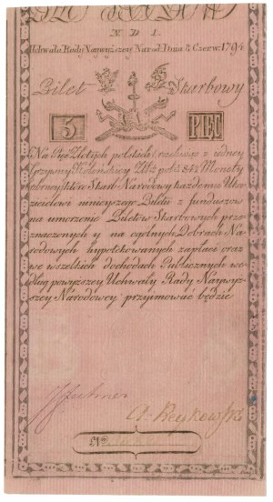 5 gold 1794 - N.D 1