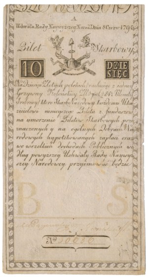 10 gold 1794 - A