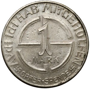 Niemcy, III Rzesza, Żeton bez daty z wizerunkiem Adolfa Hitlera