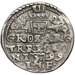 Zygmunt III Waza, Trojak Olkusz 1599 - bez R[ex]