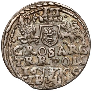 Zygmunt III Waza, Trojak Olkusz 1600 - brak R[ex]