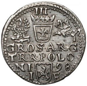 Sigismund III Vasa, Troika Olkusz 1598 - small bust