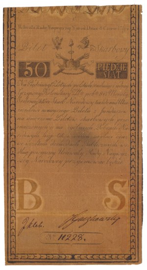 50 gold 1794 - C - [PIE]TER DE VRIES