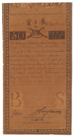 50 zloty 1794 - D