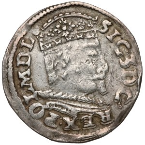 Zygmunt III Waza, Trojak Lublin 1595 - popiersie