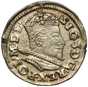 Sigismond III Vasa, Troika Lublin 1595 - buste 6 - doré