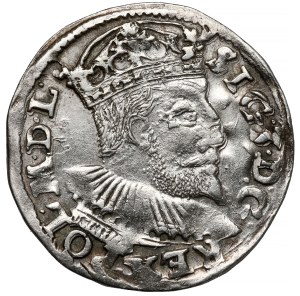 Sigismond III Vasa, Trojak Lublin 1595 - date floue