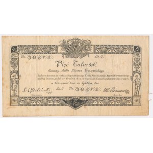5 talarów 1810 - Ossoliński - BEZ STEMPLA