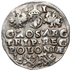 Zygmunt III Waza, Trojak Lublin 1596 - data przy Lewarcie