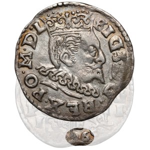 Zygmunt III Waza, Trojak Lublin 1596 - data nierozdzielona