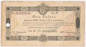 2 thalers 1810 - Ostrowski - perforated