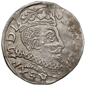 Zygmunt III Waza, Trojak Lublin 1597 - monogram
