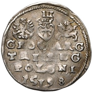 Sigismond III Vasa, Troïka Lublin 1598 - 15L98 - large