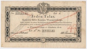 1 thaler 1810 - Potocki