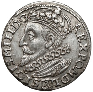 Sigismund III Vasa, Trojak Krakow 1601 - left
