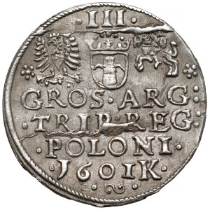 Zygmunt III Waza, Trojak Kraków 1601