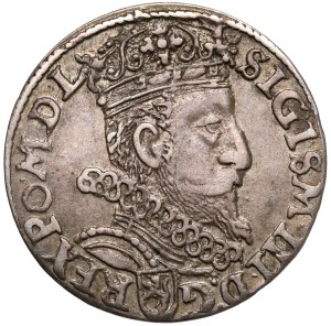 Sigismund III Vasa, Trojak Kraków 1601 - clockwise