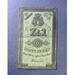Powstanie Listopadowe, 1 złoty 1831 - Łubieński