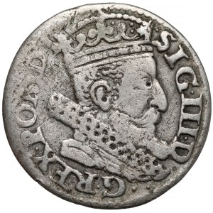 Zygmunt III Waza, Trojak Kraków 1606 - Lewart w KOLE