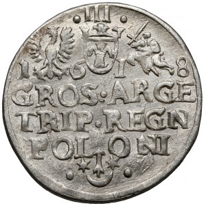 Zygmunt III Waza, Trojak Kraków 1618