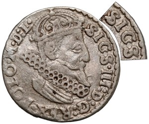 Sigismond III Vasa, Trojak Kraków 1623 - Erreur SIGS