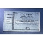 Powstanie Styczniowe, Obligacja tymczasowa 500 złotych 1863