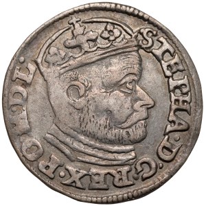 Stefan Batory, Trojak Olkusz 1585 NH - Howel