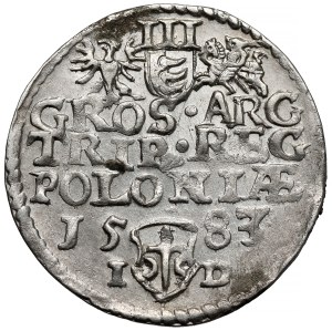 Stefan Batory, Trojak Olkusz 1583 ID - balles