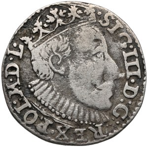 Zygmunt III Waza, Trojak Olkusz 1588 - duża głowa - rzadki