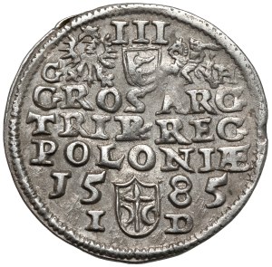 Stefan Batory, Trojak Olkusz 1585 - initiales GH