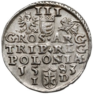 Stefan Batory, Trojak Olkusz 1583 ID - massive