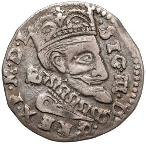 Sigismond III Vasa, Trojak Lublin 1600 - rare portrait