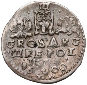 Sigismond III Vasa, Trojak Lublin 1600 - rare portrait