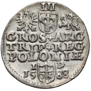 Zygmunt III Waza, Trojak Olkusz 1588