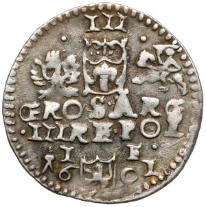 Sigismund III Vasa, Trojak Lublin 1601 - ex. Marzęta