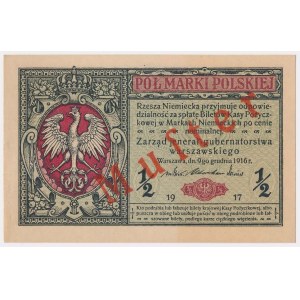 MUSTER jenerał 1/2 mkp 1916 - dwustronny