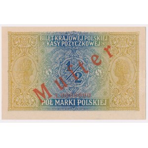 MUSTER jenerał 1/2 mkp 1916 - dwustronny