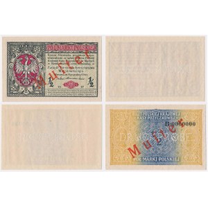 MUSTER Generał 1/2 mkp 1916 - awers i rewers osobno