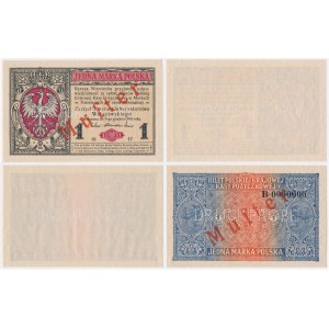 MUSTER Generał 1 mkp 1916 - awers i rewers osobno