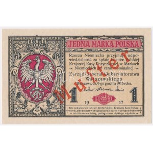 MUSTER Generał 1 mkp 1916 - awers i rewers osobno