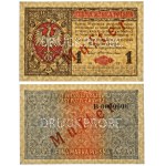 MUSTER Generał 1 mkp 1916 - awers i rewers - KOMPLET