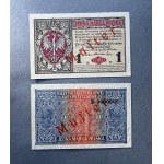 MUSTER Generał 1 mkp 1916 - awers i rewers - KOMPLET