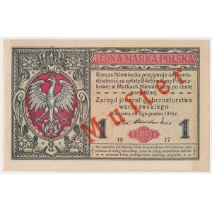 MUSTER jenerał 1 mkp 1916 - dwustronny