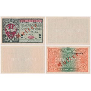 MUSTER Generał 2 mkp 1916 - awers i rewers osobno
