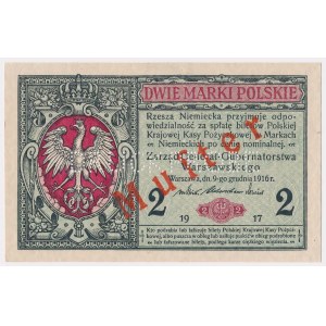 MUSTER Generał 2 mkp 1916 - awers i rewers osobno